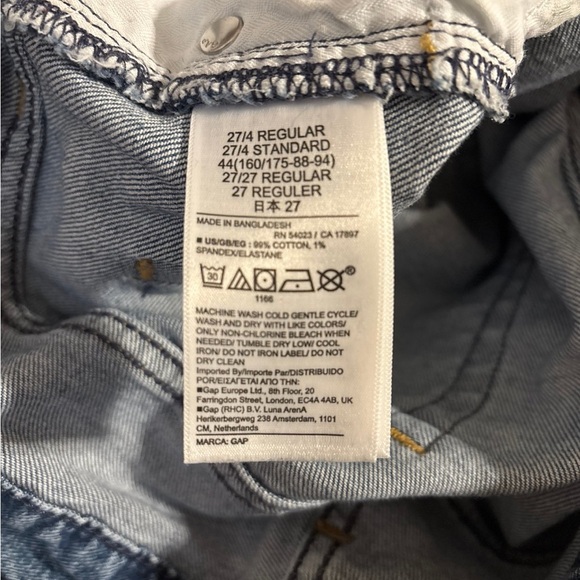 Women’s Gap 90’s loose mid rise Jeans, 27 / 4R - Picture 6 of 6